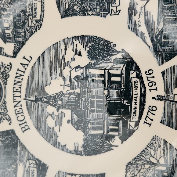 Kettlesprings Kilns Saugus Historical Society Bicentennial Collector's Plate - Picture 3 of 6